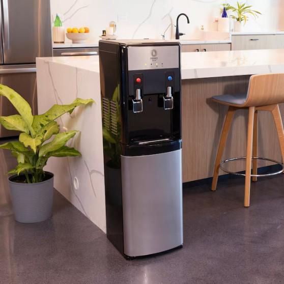 Primo Water Cooler, Calverton 44" Flush Mount Ceiling Fan, Origin 21 Deck Box Planter - MSRP $3,053