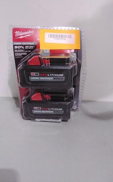 Milwaukee M18 18-Volt Lithium-Ion High Output 6.0Ah Battery Pack (2-Pack) - MSRP $299