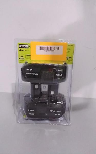 Ryobi ONE+ 18V Lithium-Ion 4.0 Ah Battery (2-Pack) - MSRP $149