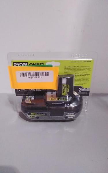 Ryobi ONE+ 18V 2.0 Ah Lithium-Ion HIGH PERFORMANCE Battery - MSRP $89