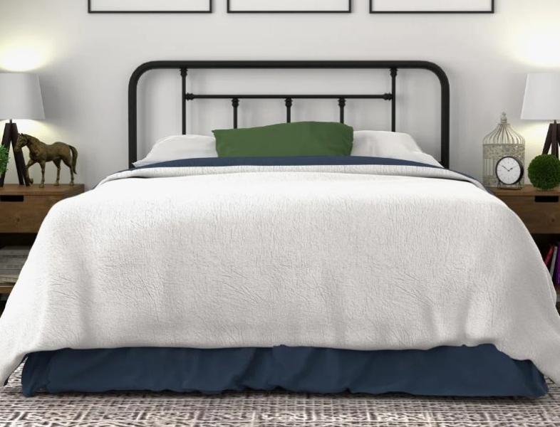 Housewares- Soma 60in Single Bathroom Vanity, Baywin Steel Metal Slat Headboard, Acoustic Slat Wall Panels -MSRP $1,834