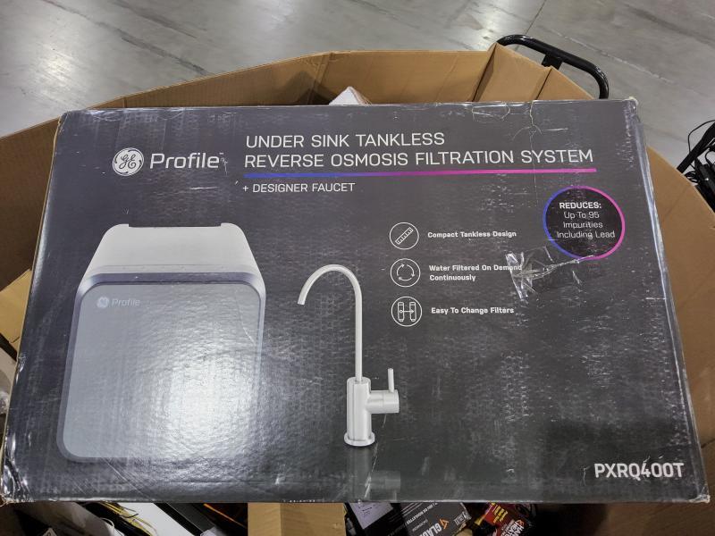 Home Improvement - GE Profile Water Filter System,  Everbilt Utility Pump, Honeywell Air Purifier - Est Retail $260