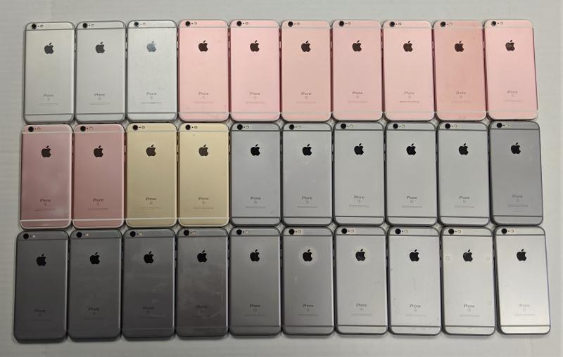 Apple iPhone 6S, 16GB, Unlocked, 50 Units, Refurb, MSRP $32,500