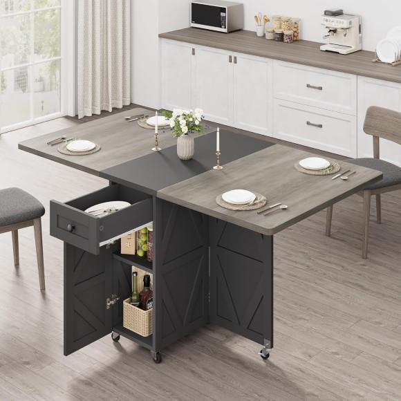 Jocoevol Folding Dining Table, CAP Barbell Weight Bench, 10x30 Patio Canopy - MSRP $2,657