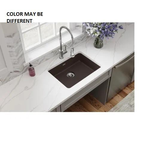 Elkay ELGUAD2519PDWH0 Composite Kitchen Sink - MSRP $722