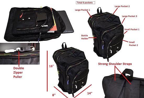 Mix-Backpacks, Men's Wallets and Belts