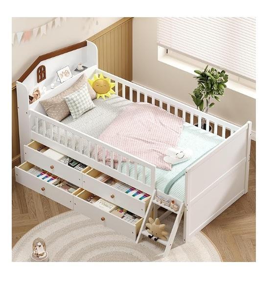 Furniture - GDFStudio Twin Bed Frame, VECELO Queen Upholstered Bed Frames, YITAHOME Desk w/5-Drawers - MSRP $2,162