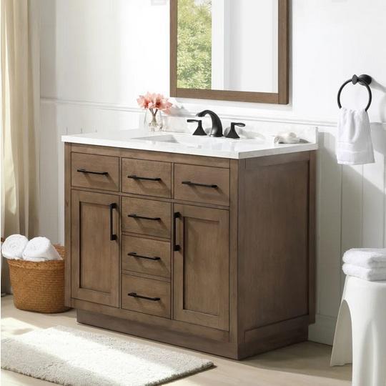 Ove Decors 15VVAR-ATHE42-059EI Vanity Set - MSRP $1,178