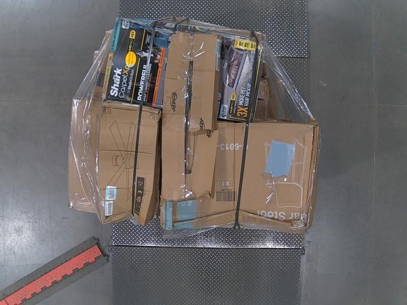 iRobot Roomba 105 Vacuum/Mop, Shark EX301 CarpetXpert HairPro Pet Carpet Cleaner, Riseon Electric Heater - MSRP $2,780