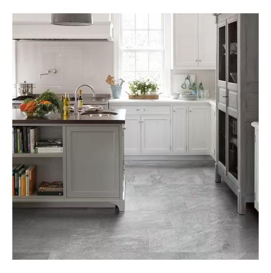 Alpe Graphite Matte 12 in. x 24 in. Quartzite Stone Look Porcelain Floor and Wall Tile - Est Retail $986