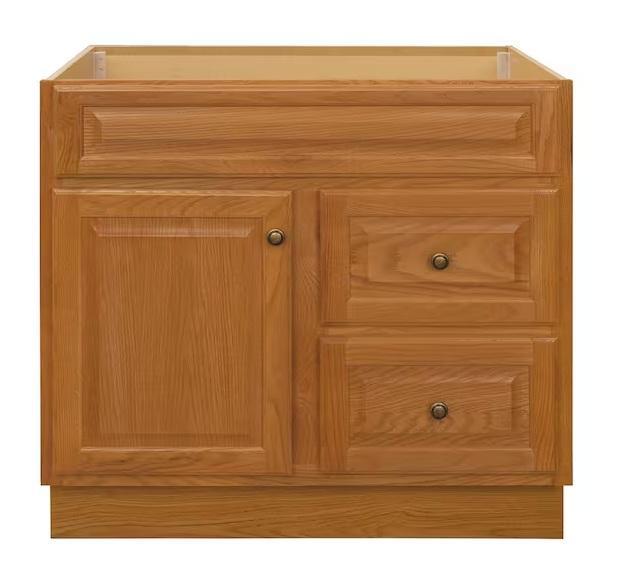 Kitchen & Bath - Hampton 36inWx21inDx33.5inH Bath Vanity Cabinets, Wall Mount Hose Reel & More -Est Retail $1,257 -1plt
