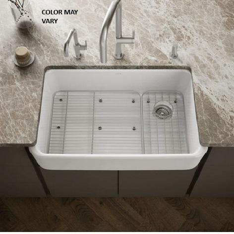 Kohler K-24268-0 Cast Iron Kitchen Sink - MSRP $1,762