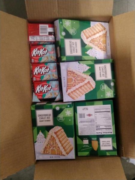 Grocery - Godiva Chocolate Stars, Cheerios Family Size Cereal, Strawberry Pop Tarts - MSRP $9,457