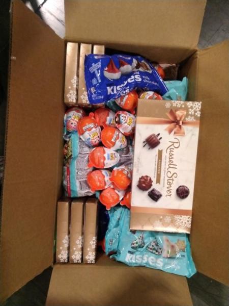 Grocery - Bauducco Panettone Holiday Sweet Loaf, Royal Dansk Butter Cookies, Nerds Candy Canes - MSRP $9,336