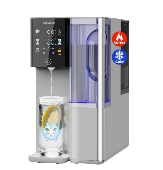 VonWater C5 Countertop Reverse Osmosis Water Filter, Wireless Portable PA Speaker System, XINYAO TV Mount - MSRP $3,030