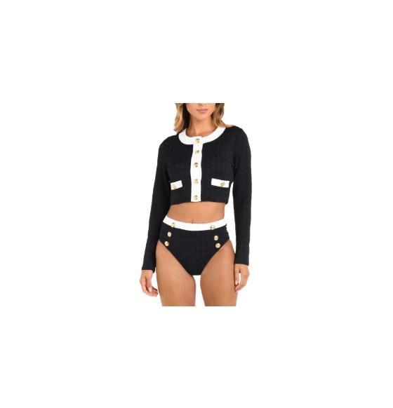 L'Agence Adaline Color Blocked Swim Cover-up Cardigan & Assorted Apparel - Original MSRP $3,849