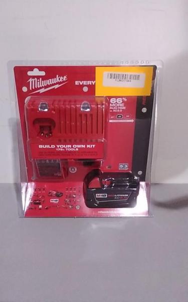 M18 18V Lithium-Ion XC Starter Kit w/One 5.0Ah Battery & Charger - MSRP $199