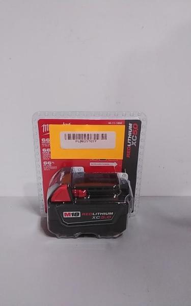 Milwaukee M18 18V 5.0Ah Lithium-Ion XC Extended Capacity Battery Pack - MSRP $169