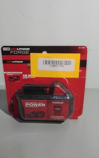 Milwaukee M18 18V Lithium-Ion REDLITHIUM FORGE 6.0Ah Battery Pack - MSRP $149