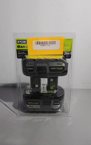 RYOBI ONE+ HP 18V HIGH PERFORMANCE Lithium-Ion 6.0Ah Battery 2pk - MSRP $133