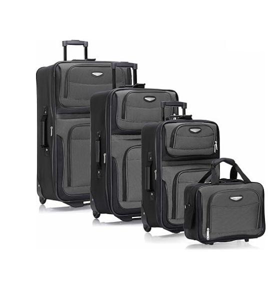 Travel Select Amsterdam Softside Expandable Luggage, 28" Softside Suitcase, GarveeTech Garden Wagon - MSRP $1,545