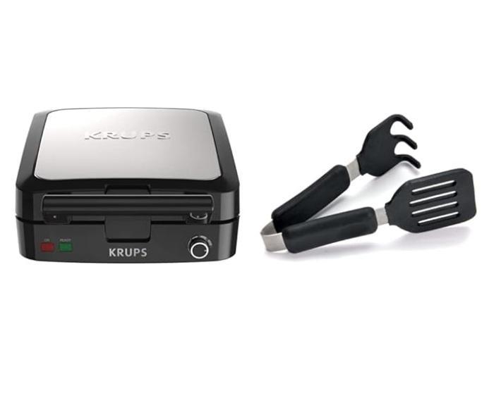 KRUPS 4-Slice Belgian Waffle Maker, Frigidaire 0.9Cu.fT Microwave, VEVOR Electric Pressure Washer - MSRP $1,484