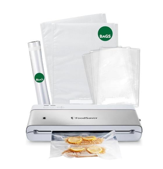 FoodSaver Compact Vacuum Sealer Machine, 1in Extra Thick Workout Exercise Yoga Mat, Arden Seat Cushion Set - MSRP $562