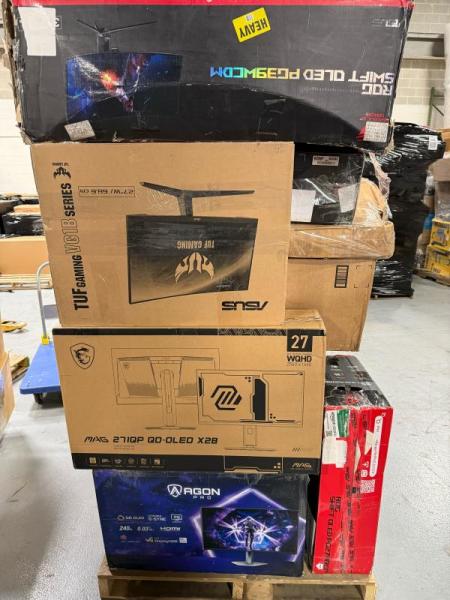 Monitors - ASUS, AORUS, msi, Philips, AOC - MSRP $13,586