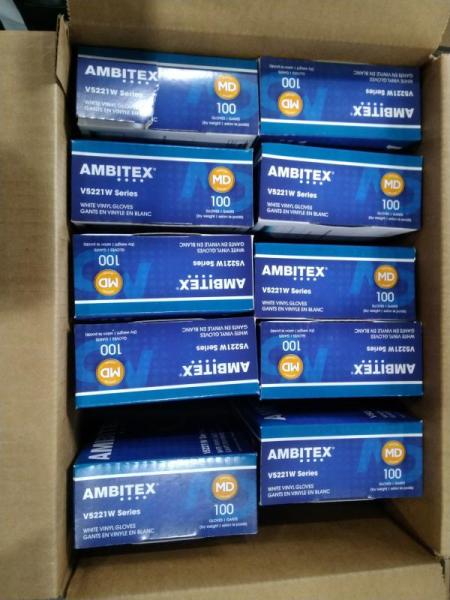 General Merch - Tradex Ambitex Disposable Gloves, Valusoft Luncheon Napkins - MSRP $814