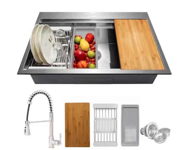 Plumbing - AKDY, SINKOLOGY, Glacier Bay - Est Retail $2,596- 1plt