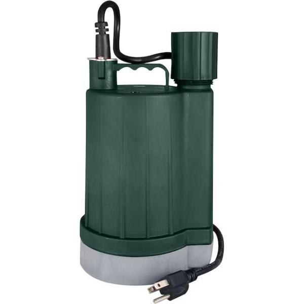 Zoeller Utility Pump, Origin 21 Cyprus Chandelier, Suncast 225' Hosemobile Hose Reel - MSRP $2,932