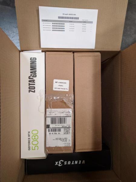 RTX 5080, Gaming PC Video Card Lot & More - $8.8K - 10 Qty.