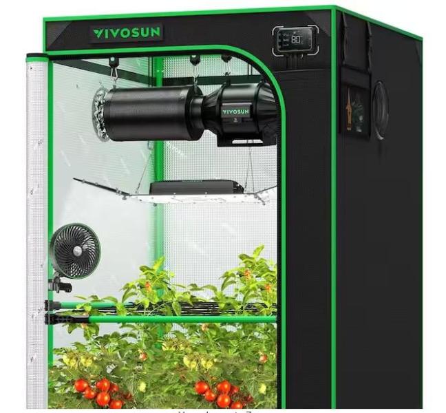 Doors & Windows - VIVOSUN Smart Grow Tent Kit, DOORADO, Pinecroft, SKYSHALO, VIVOHOME, Hampton Bay - Est Retail $1,588