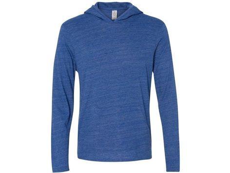 Alterative Apparel Hoodies/Pullovers Pacific Blue 2XL 