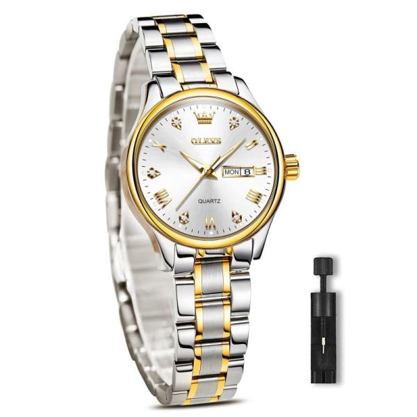 Watches - OLEVS Two Tone Watches, Edillas Kids Analog Watch, POPETPOP Nurses Retractable Watches & More - MSRP $1,053