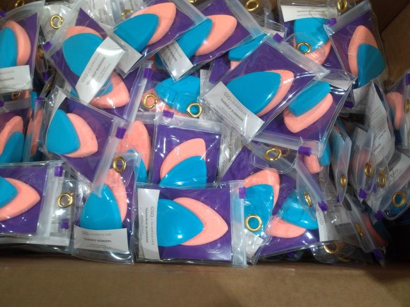 GSQ by GLAMSQUAD Teardrop Makeup Blenders - MSRP $1,869