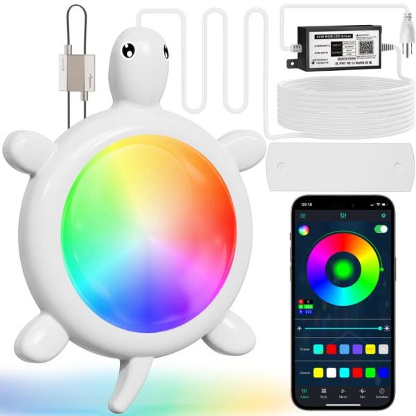 Lawn & Garden - Priorare Submersible Pool Lights, WarmFarm Landscape Fabric, 35" Wind Chimes - MSRP $4,561