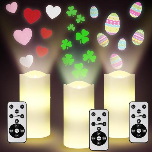 Home Improvement - Baquler Easter Candle Projector Lights, Solar String Lights, Juesi Book Light - MSRP $1,774