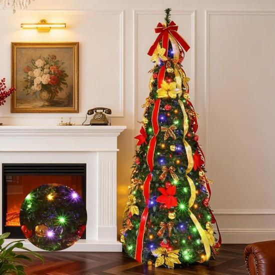 Home - Joyhalo Pop Up Christmas Tree, Hetthi Laptop Bed Table, Viviflyse Wall Clock - MSRP $1,848