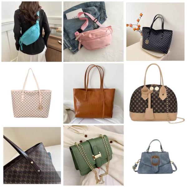 50PC Lot New Women Handbags - Fashionable & High Quality - MSRP $3598.