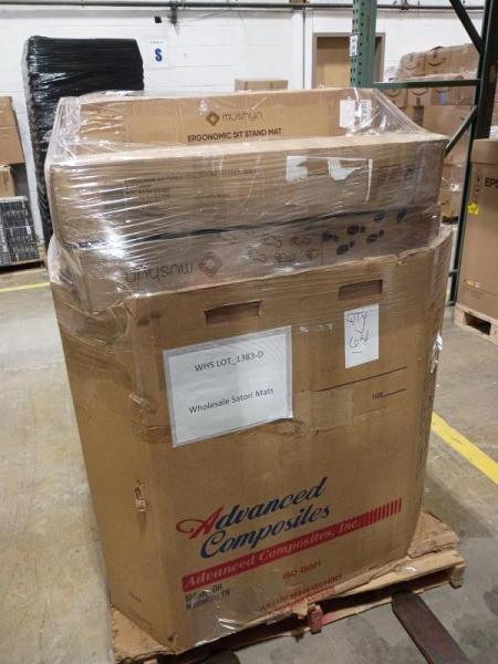 WE HAVE A GREAT DEAL ON OFFICE/WAREHOUSE MATS!! RETAIL VALUE $9.6K!!!!