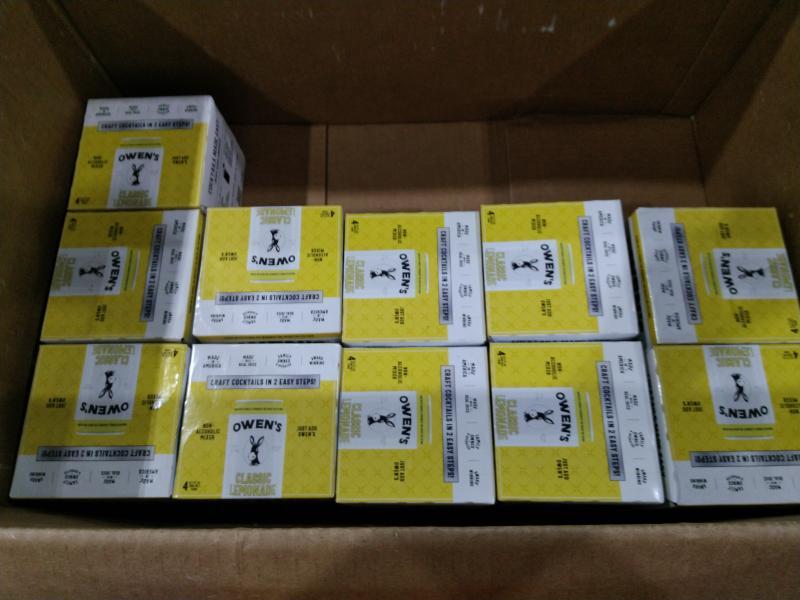 Six Packages of Owen's Classic Lemonades - MSRP $1,079