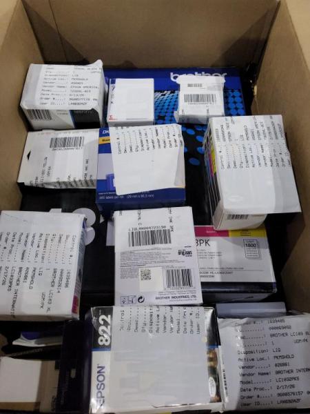 Printer Ink & Toner - BROTHER TN4313PK, Canon Cartridge, Epson 232XL Ink - MSRP $951
