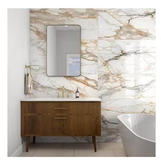 Flooring & Rugs - Daltile Wenrose Calacatta Topaz Porcelain Tile - Est Retail $1,263 - 1 plt