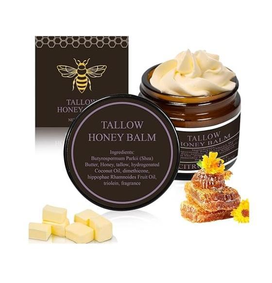 Beauty- phoebel Beef Tallow&Honey Balm Moisturizers, BACK KTCL Rechargeable Travel Makeup Vanity Mirrors - MSRP $22,877