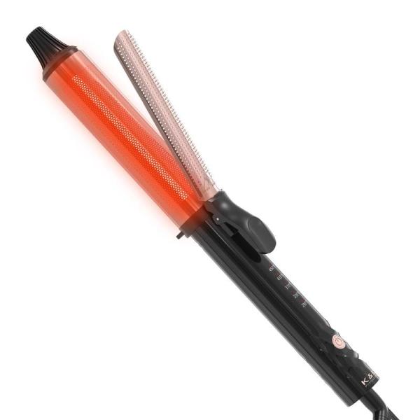 Beauty - K&K Curling Iron, Biotin & Rosemary Shampoo, Forever Gem Men's Razor - MSRP $8,244