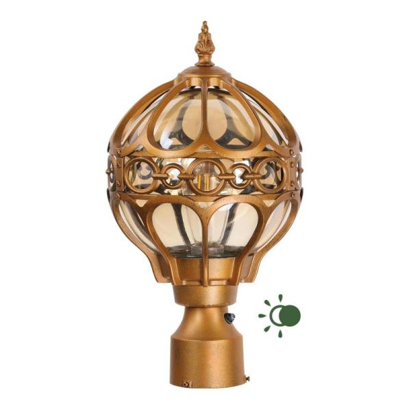 Home Improvement - Zanritelit Dusk-Dawn Outdoor Globe Post Light Fixture, PHIXART LED Bathroom Vanity - MSRP $6,795