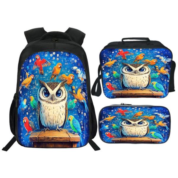 Luggage - Quorin Owl Backpack School Bags, FREYAMIRA RFID Blocking Wallets, Aiawoxc Wallet, BIN SUNS Bags - MSRP $1,445
