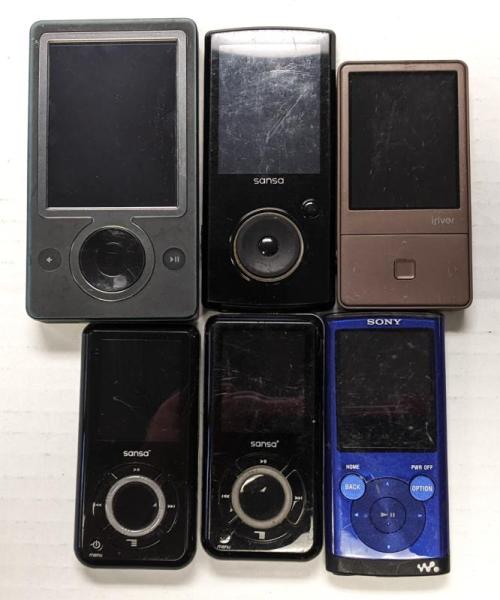 MP3 Players by Dell, Microsoft, Sony & More, 352 Units, MSRP $21,120