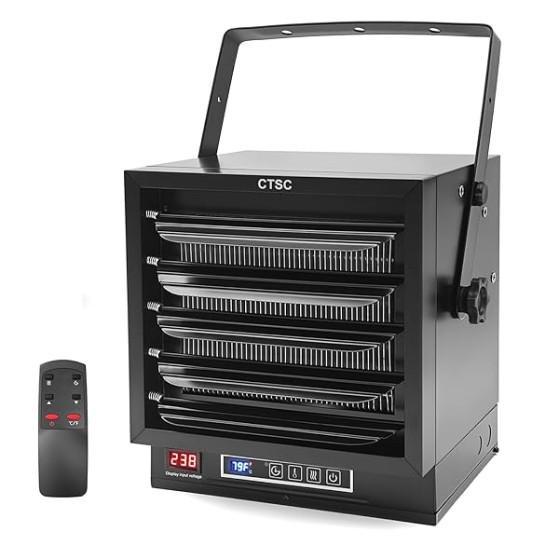 Unprocessed Manifested AMZ LPN Pallet - CTSC Garage Heater, Songmics Trash Can, Kroser Carry On Spinner - MSRP $2,358